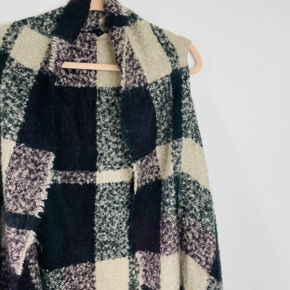 Lane Bryant Open Fringe Blanket Cardigan One‎ Size - Picture 4 of 7